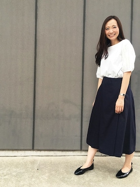 「DECOY SINCE 1981（デコイシンスイチキュウハチイチ）のアイテム」を使った、CROSSPLUSさん（レディース・167cm）の夏コーディネート