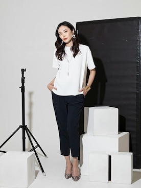 CROSSPLUSさん（レディース・170cm）の夏コーディネート