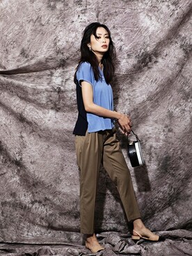 CROSSPLUSさん（レディース・170cm）の夏コーディネート