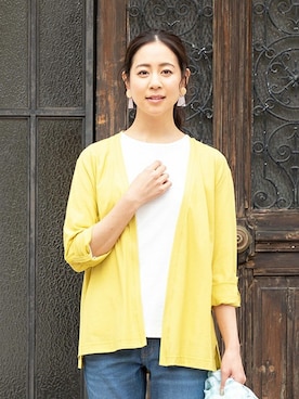 「DECOY SINCE 1981（デコイシンスイチキュウハチイチ）のアイテム」を使った、CROSSPLUSさん（レディース・162cm）の夏コーディネート