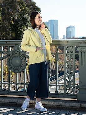 「DECOY SINCE 1981（デコイシンスイチキュウハチイチ）のアイテム」を使った、CROSSPLUSさん（レディース・162cm）の夏コーディネート