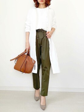 Le Souk Holiday ルスークホリデー のシャツワンピースを使った人気ファッションコーディネート Wear