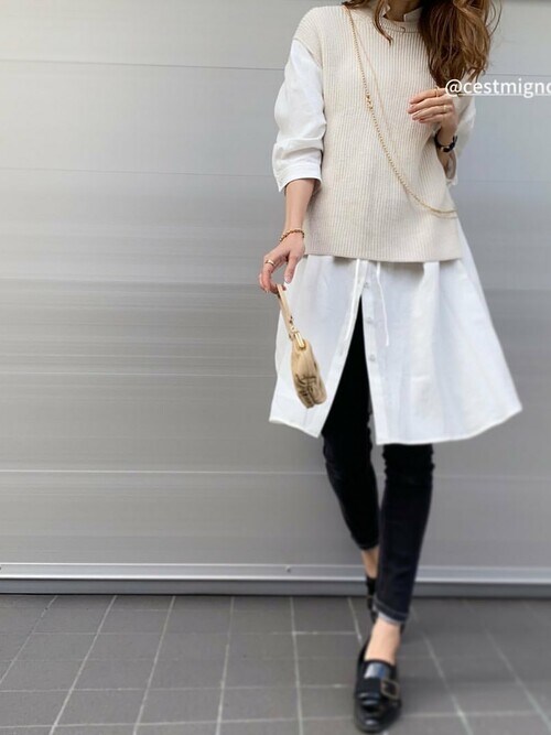 Le Souk Holidaycrossplusさんのシャツワンピースを使ったコーディネート Zozotown