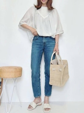 CROSSPLUSさん（レディース・162cm）の夏コーディネート