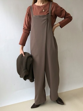 「シルケット」｜CROSSPLUSさん（レディース・160cm）の夏コーディネート