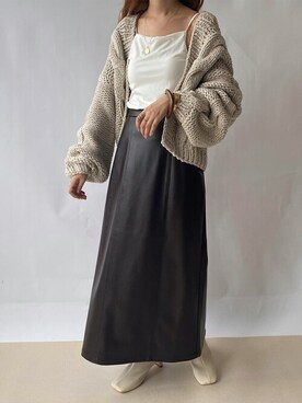 CROSSPLUSさん（レディース・160cm）の秋コーディネート