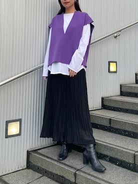 CROSSPLUSさん（レディース・167cm）の秋コーディネート