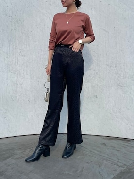 CROSSPLUSさん（レディース・167cm）の秋コーディネート