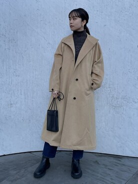 CROSSPLUSさん（レディース・167cm）の冬コーディネート