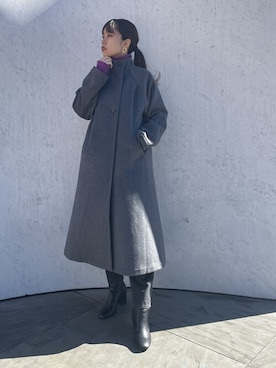 CROSSPLUSさん（レディース・167cm）の冬コーディネート