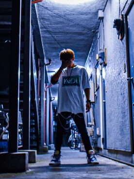 「ALCHEMIST（アルケミスト）のアイテム」を使った、ryotaさん（メンズ・270cm）の秋コーディネート