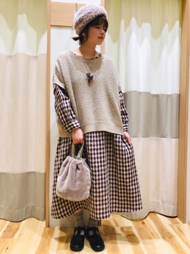 あいりさん（レディース・162cm）の秋コーディネート