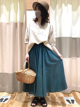 あいりさん（レディース・162cm）の春コーディネート