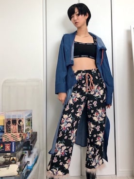 「PAMEO POSE（パメオポーズ）のアイテム（その他アウター）」を使った、ohanachannさん（レディース・160cm）の冬コーディネート