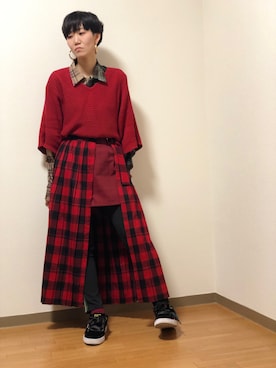 ohanachannさん（レディース・160cm）の冬コーディネート