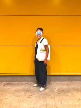 「RED KAP（レッドキャップ）のアイテム（Tシャツ/カットソー）」を使った、RUYUWIKIさん（メンズ・172cm）の秋コーディネート