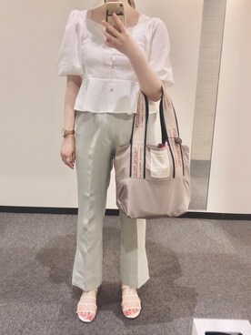 なさん（レディース・157cm）の夏コーディネート