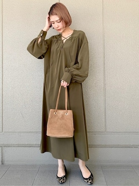 Minaさん（レディース・155cm）の秋コーディネート