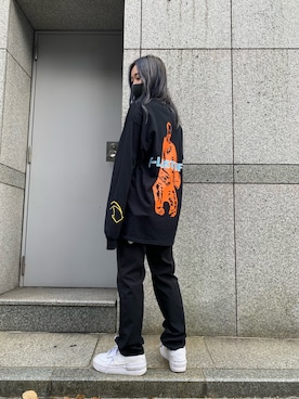 「soe（ソーイ）のアイテム」を使った、ゆうさん（レディース・157cm）の夏コーディネート