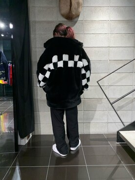 「DANKE SCHON（ダンケシェーン）のアイテム（ブルゾン）」を使った、ゆうさん（レディース・157cm）の秋コーディネート