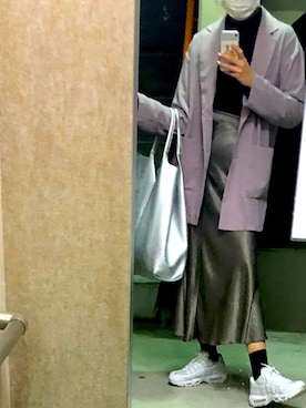 「HOTPING（ホッピン）のアイテム（ジャケット/アウター）」を使った、☀️さん（レディース・166cm）の秋コーディネート