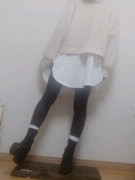 あかぴさん（レディース・154cm）の冬コーディネート