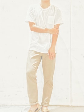 70さん(メンズ・176cm)の夏コーディネート