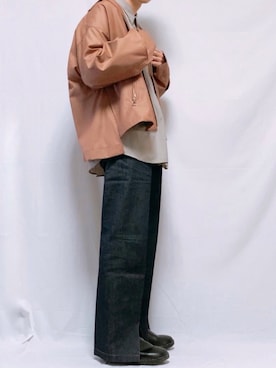 「にっしー」｜なおき。さん（メンズ・180cm）の冬コーディネート