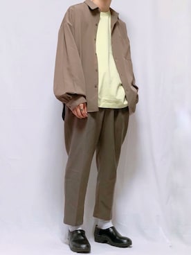 「蛍光カラー」｜「アイテム（その他）」を使った、なおき。さん（メンズ・180cm）の冬コーディネート