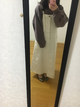 「nico（ニコ）のアイテム」を使った、tiitaratabetaiさん（レディース・159cm）の冬コーディネート