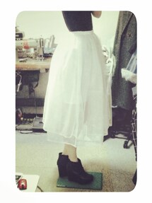 Handmade | シースルースカート 
handmade ( トワル )(スカート)