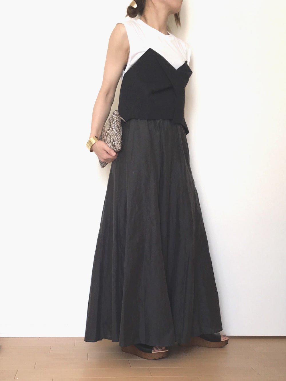 TODAYFUL（トゥデイフル）の「パイソンクラッチ（クラッチバッグ