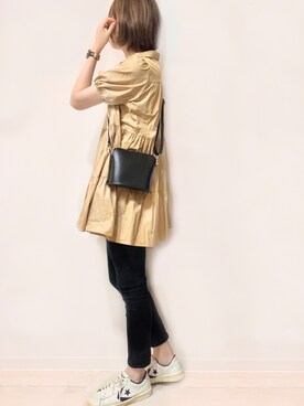 Zara ザラ のシャツワンピース ベージュ系 を使った人気ファッションコーディネート 身長 171cm 180cm Wear