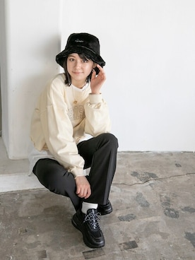 「repipi armario（レピピ アルマリオ）のアイテム」を使った、repipi_armarioさん（レディース・163cm）の秋コーディネート