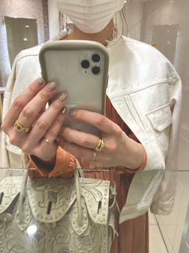 「Discoat」｜「アイテム（デニムジャケット）」を使った、m3Kさん（レディース・163cm）の春コーディネート