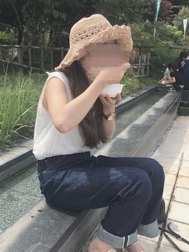 YUMIさん（レディース・155cm）の夏コーディネート