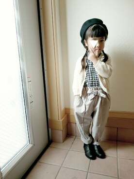 MIKさん(キッズ・100cm)の冬コーディネート