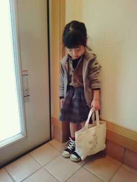 MIKさん（キッズ・100cm）の春コーディネート