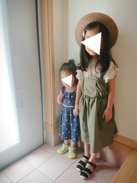 MIKさん（キッズ・110cm）の夏コーディネート