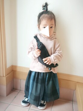 MIKさん（キッズ・110cm）の秋コーディネート