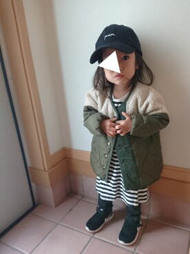 MIKさん（キッズ・110cm）の秋コーディネート