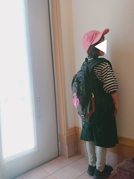 「Lee（リー）のアイテム（帽子）」を使った、MIKさん（キッズ・110cm）の春コーディネート