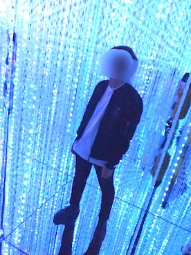 「NANO universe（ナノユニバース）のデニムジャージーJegginnyパンツ（デニムパンツ）」を使った、レインさん（メンズ・174cm）の夏コーディネート