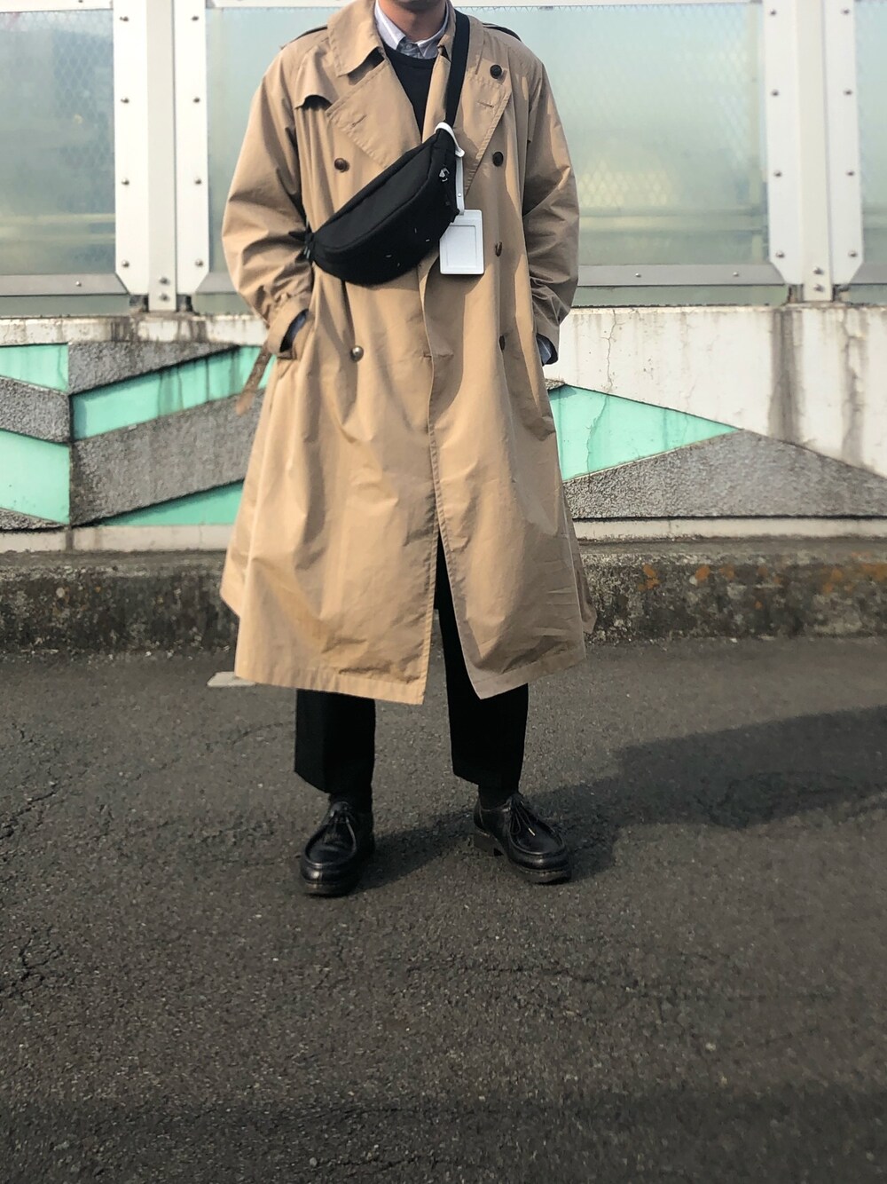 【AURALEE】FINX POLYESTER BIG TRENCH COAT