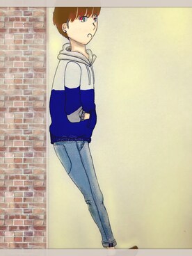 TicOさん（メンズ・165cm）の冬コーディネート