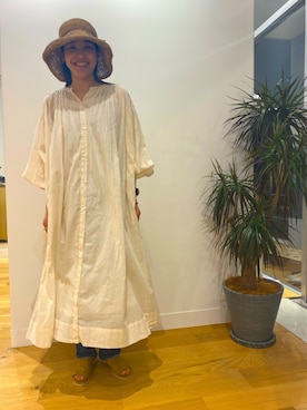 「URBAN RESEARCH DOORS（アーバンリサーチドアーズ）のハイライズデニムパンツ（デニムパンツ）」を使った、みやしたはるかさん（レディース・165cm）の春コーディネート