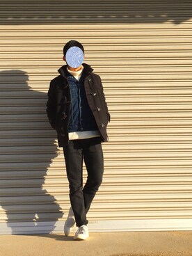 「SOYOUS（ソユーズ）のアイテム（ジャケット/アウター）」を使った、KYOHEIさん（メンズ・168cm）の冬コーディネート