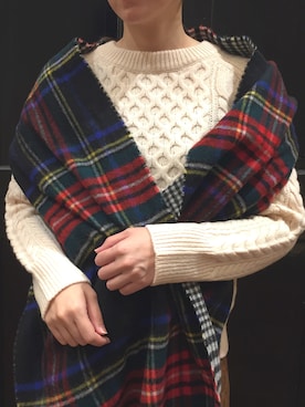 「Glen Prince（グレンプリンス）のアイテム」を使った、nano・universe 名鉄 STAFFさん（レディース・160cm）の秋コーディネート