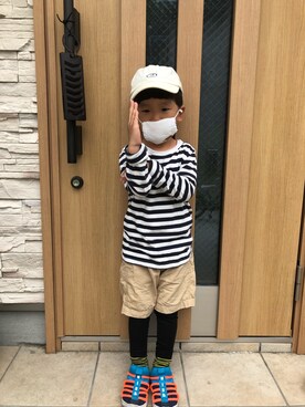 ぼんさん（キッズ・100cm）の春コーディネート