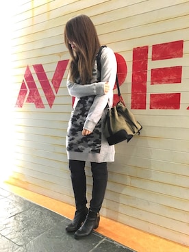 akaneさん(レディース・160cm)の冬コーディネート